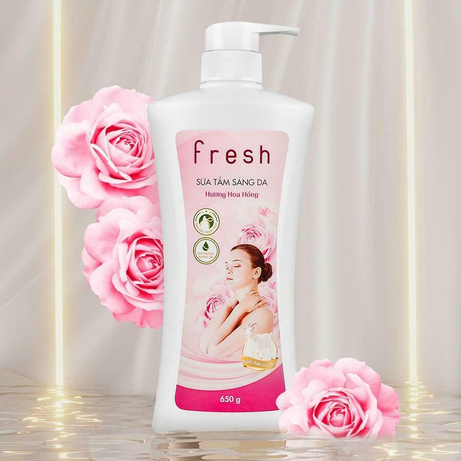 Fresh Shower Gel Rose Fragrance